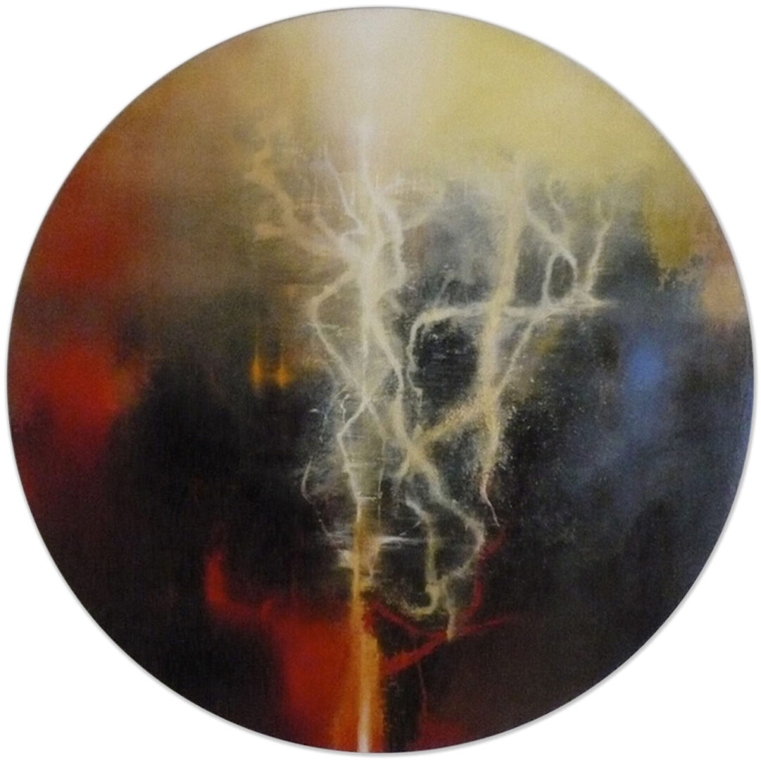A smaller image of a lightning ocular painting