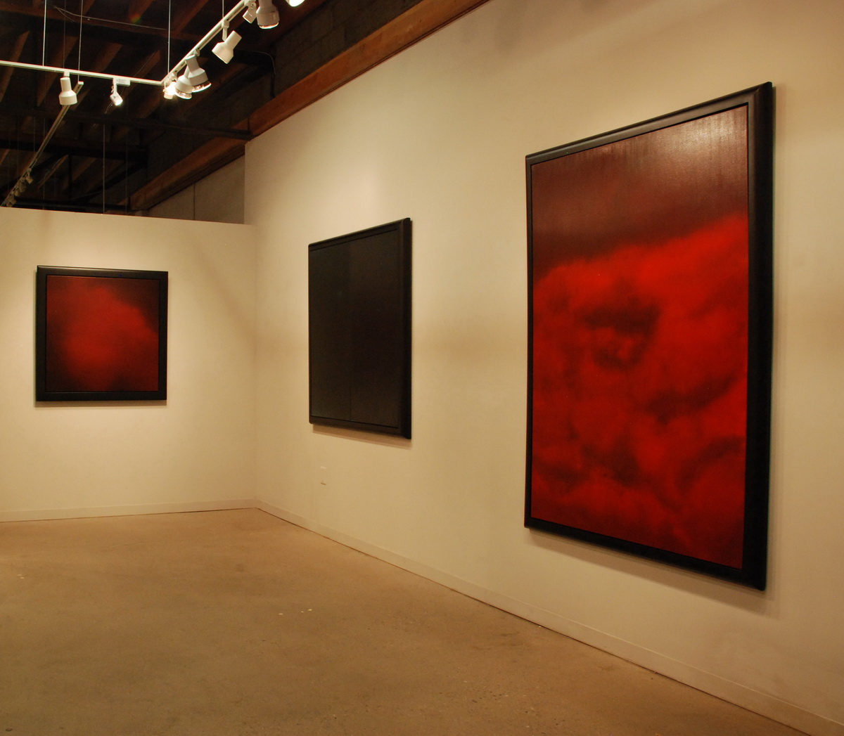 Paintings in an Exhibit